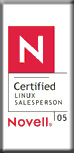 Maurizio Zoccola ist Certified Novell Linux Salesperson 2005