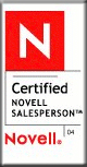 DI Norbert Exler is Certified Novell Salesperson 2004
